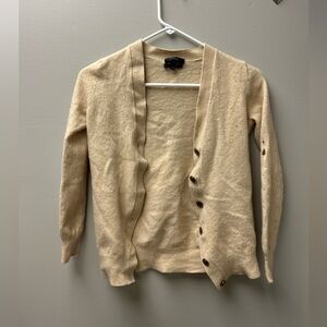 J. Crew Women’s Tan Button Up‎ Cardigan